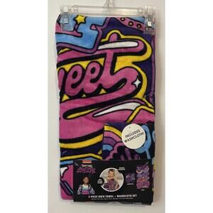 Nickelodeon That Girl Lay Lay Cotton Towel & Washcloth Set NWT! M234